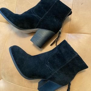 Splendid Black Suede Booty - Sz.6.5